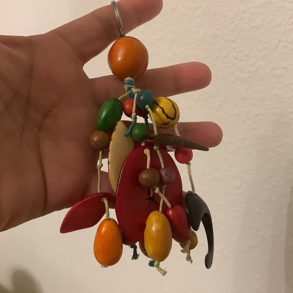 Keychain Tagua nut Handcrafted Exotic and Unique - Picture 2 of 2